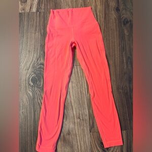 Lululemon double-lined 25” leggings